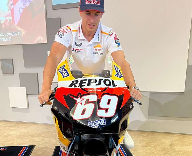 Il gesto di Marquez per Hayden