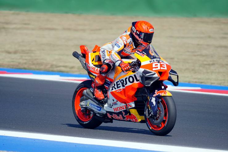 Marc Marquez non si illude a Misano