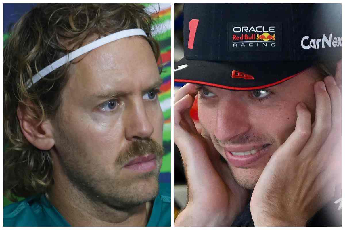 Verstappen fa a pezzi Vettel