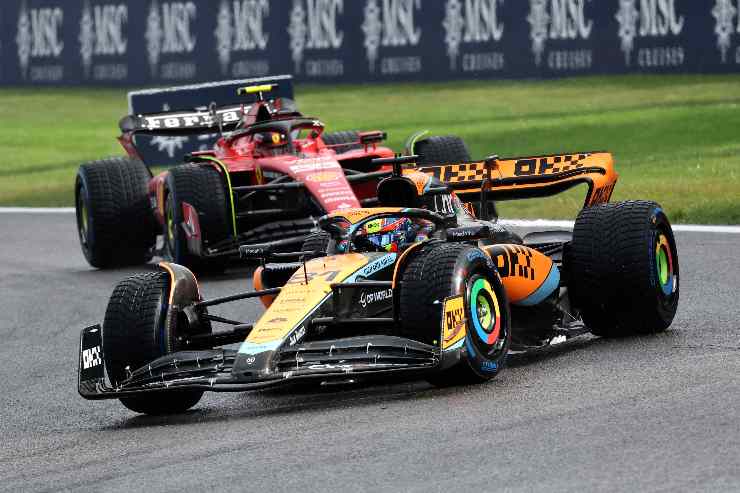 McLaren e Ferrari che sfida