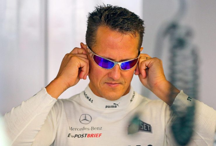 Michael Schumacher ai tempi della Mercedes