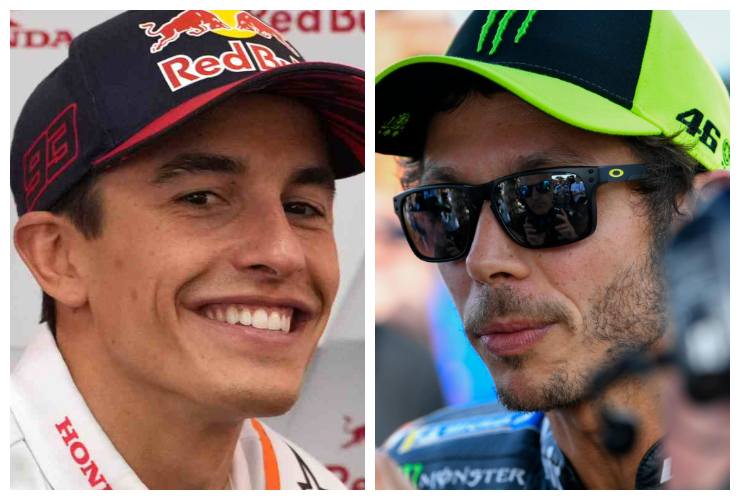 Marquez e la sfida a Valentino Rossi