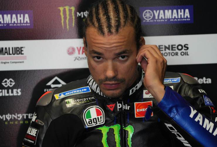 Morbidelli al box Yamaha