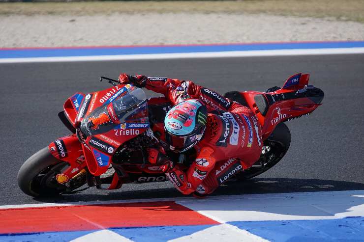 Pecco Bagnaia terzo nella Sprint Race di Misano