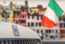 Rolls Royce, omaggio da brividi all’Italia