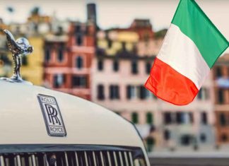 Rolls Royce, omaggio da brividi all’Italia