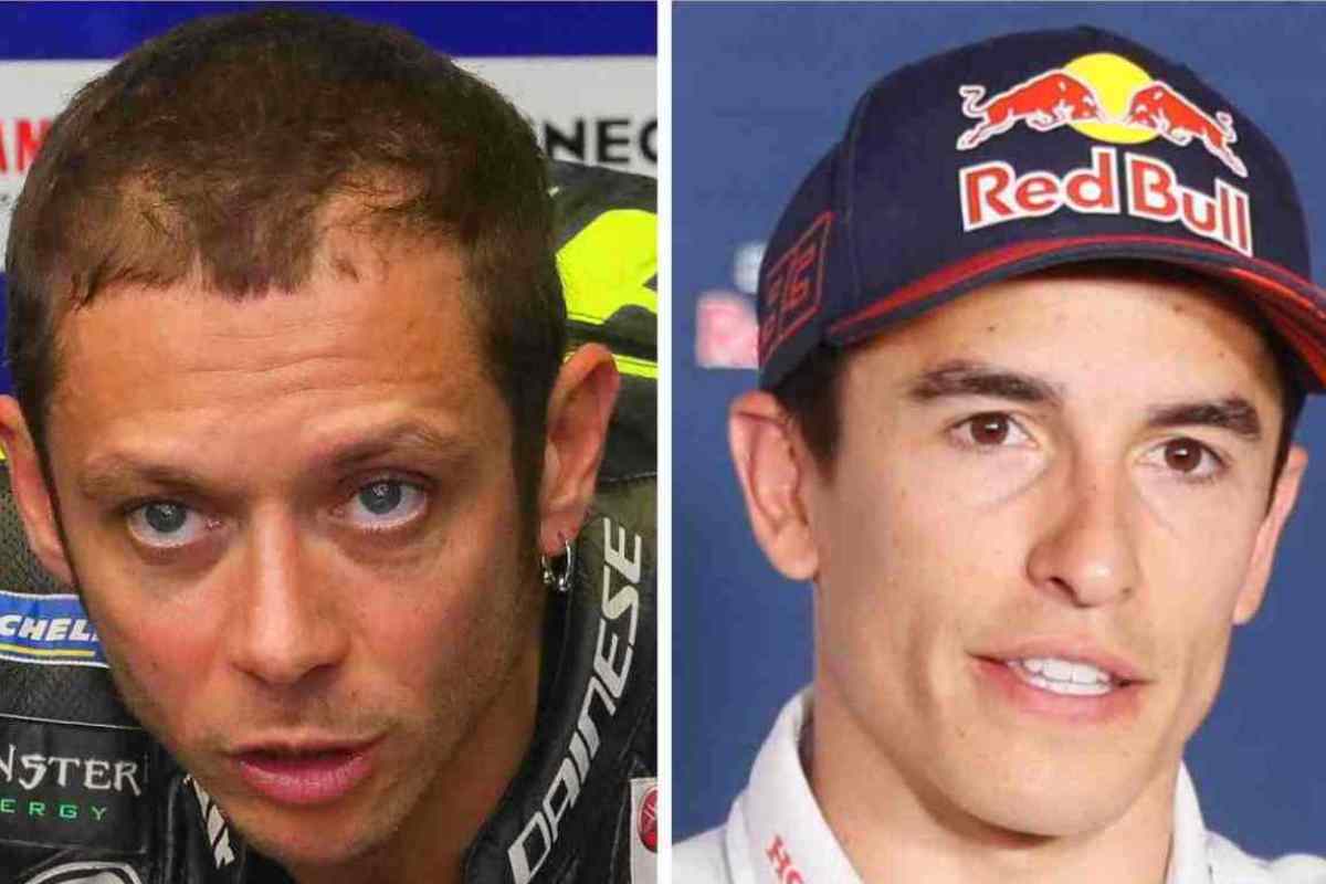 Valentino Rossi e Marc Marquez ancora scintille