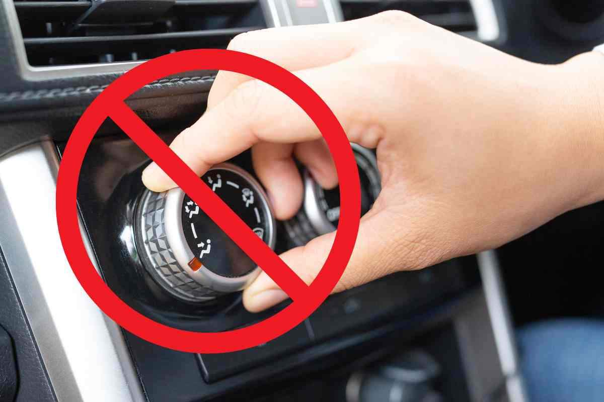 Quando è vietata l'aria condizionata in auto? Si rischia grosso