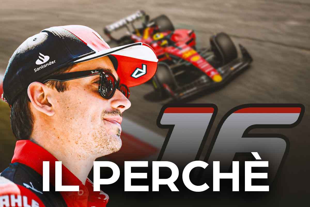 Perché Charles Leclerc ha scelto il numero 16: la spiegazione da brividi del ferrarista