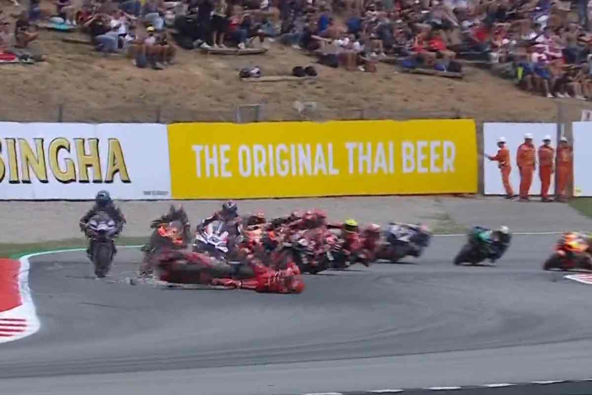 Incidente in MotoGP