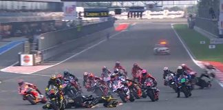 MotoGP, altro incidente al via