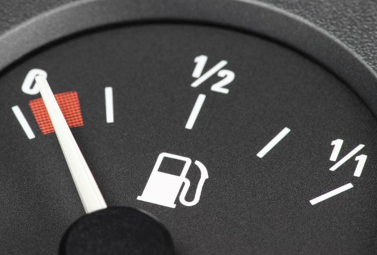 Auto, ecco la riserva del serbatoio 