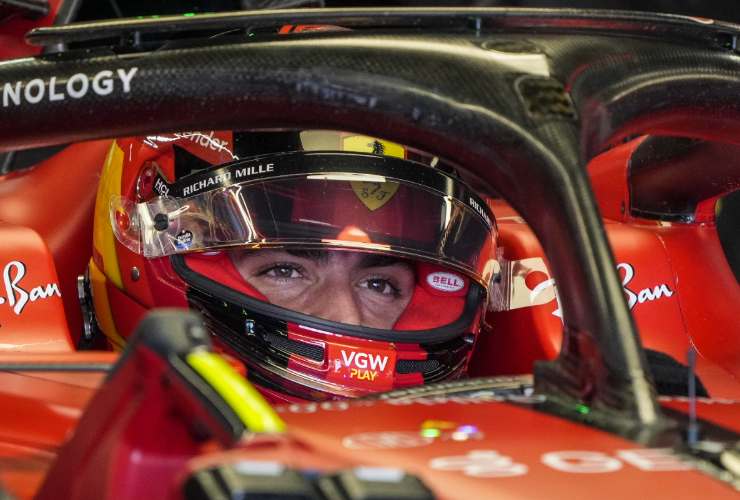 Ferrari, l’ammissione di Sainz