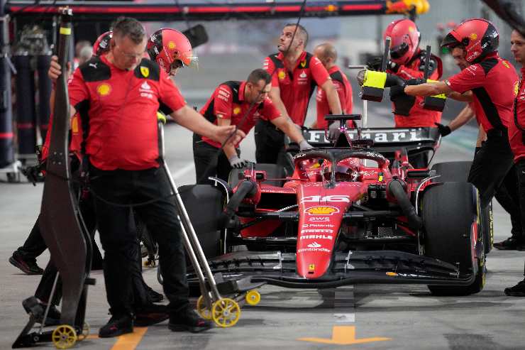 Charles Leclerc ed il problema del vento