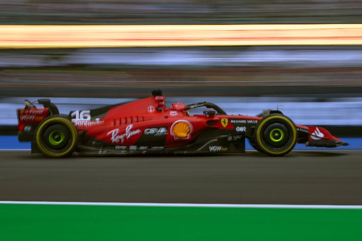 Charles Leclerc terzo a Città del Messico