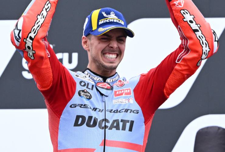 Di Giannantonio, possibile sostituto di Marc Marquez in HRC