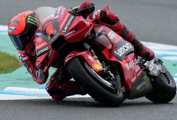 La gioia di Pecco Bagnaia
