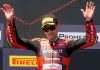 Alvaro Bautista sul podio