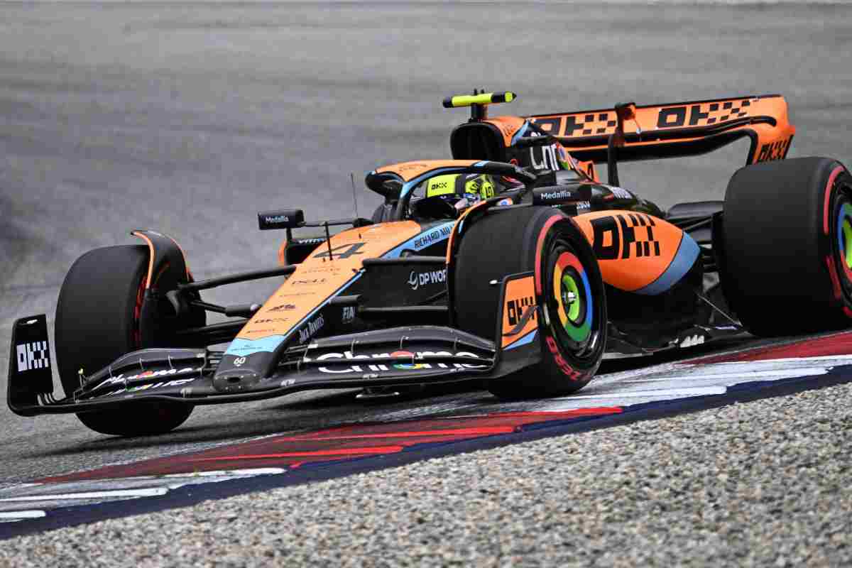 F1 Lando Norris la McLaren sogna