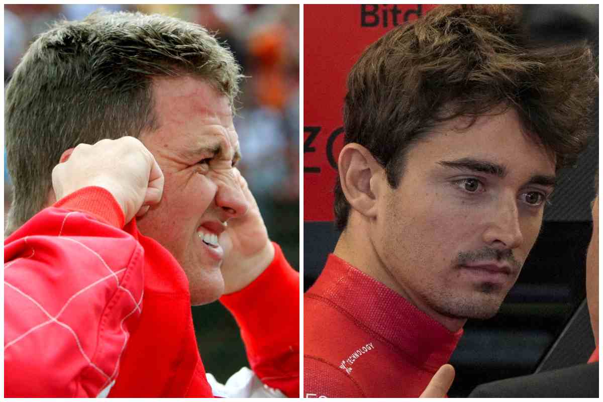 Charles Leclerc pungolato dal fratello di Michael Schumacher