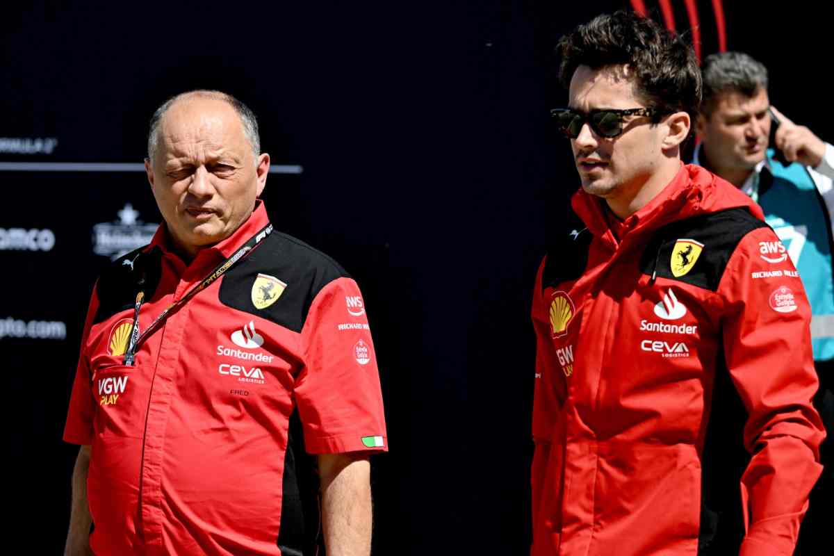 Ferrari, Leclerc coccola Vasseur
