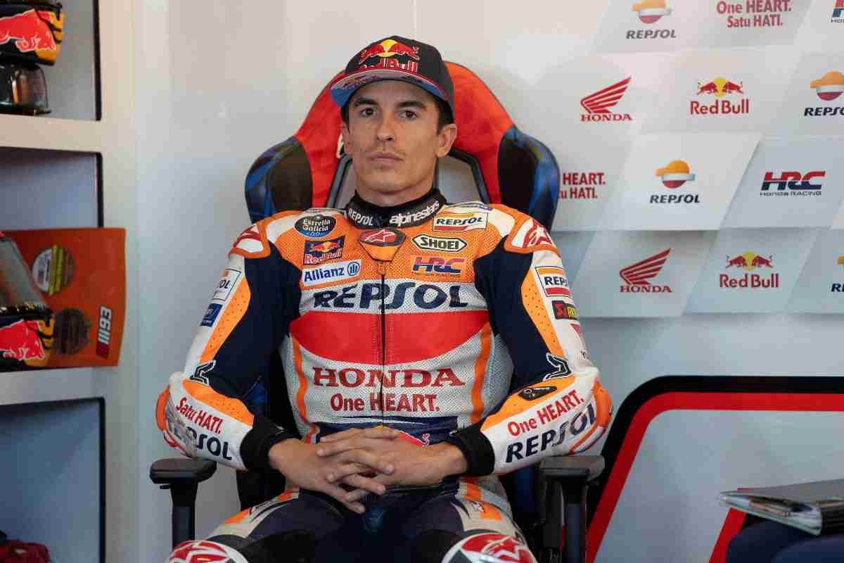Marquez che tegola