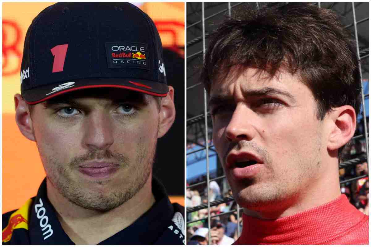 Max Verstappen e Charles Leclerc che parole