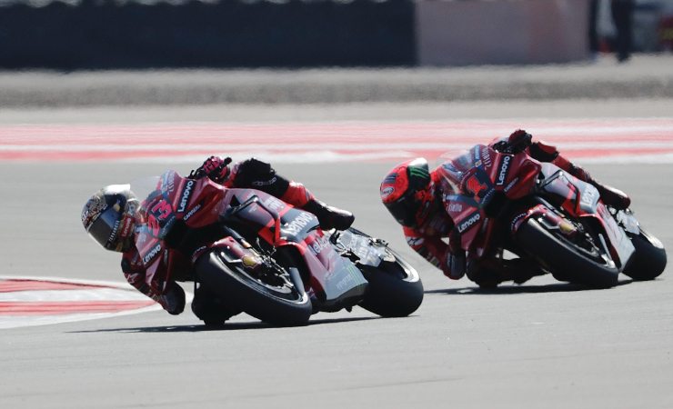 Ducati, scoppia la polemica tra Bastianini e Bagnaia