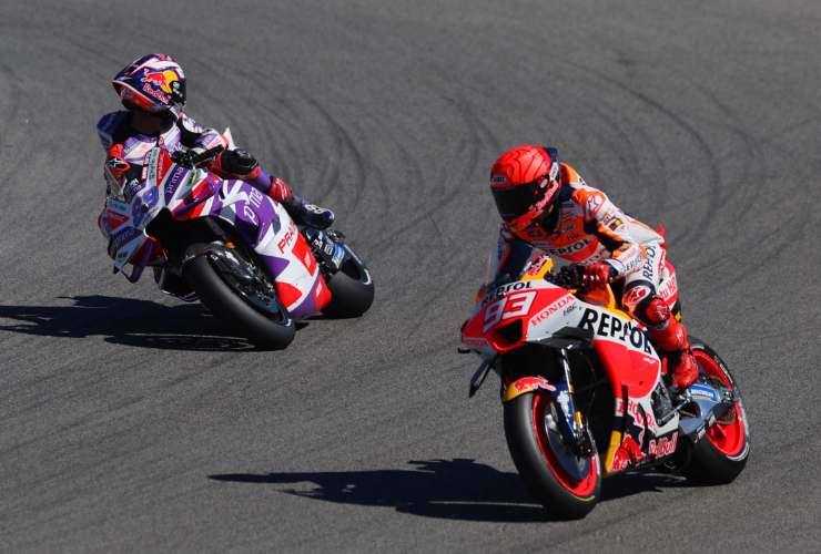 Il confronto tra Martin e Marquez