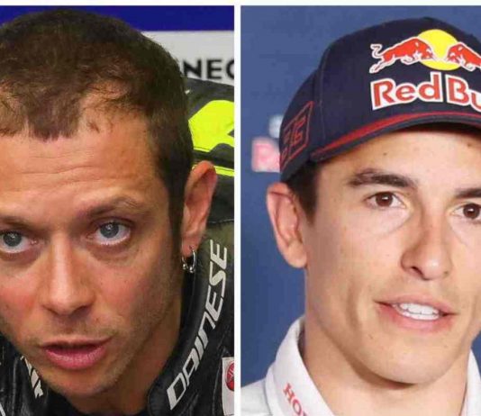 MotoGP Valentino Rossi e Marc Marquez che paragone