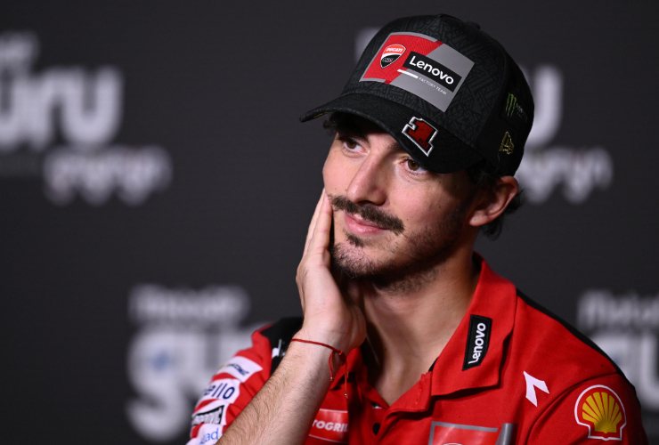 Ducati, la carica di Pecco Bagnaia