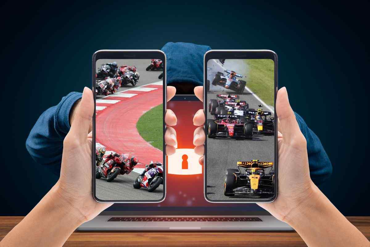 Guardate F1, MotoGP o una partita di calcio in maniera pirata? Guardate ora cosa vi succede in 30 minuti