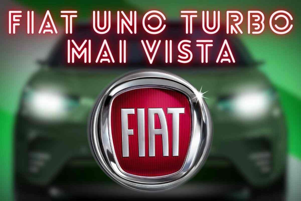 FIAT Uno Turbo, in arrivo la nuova versione? Le immagini comparse sul web vi faranno impazzire