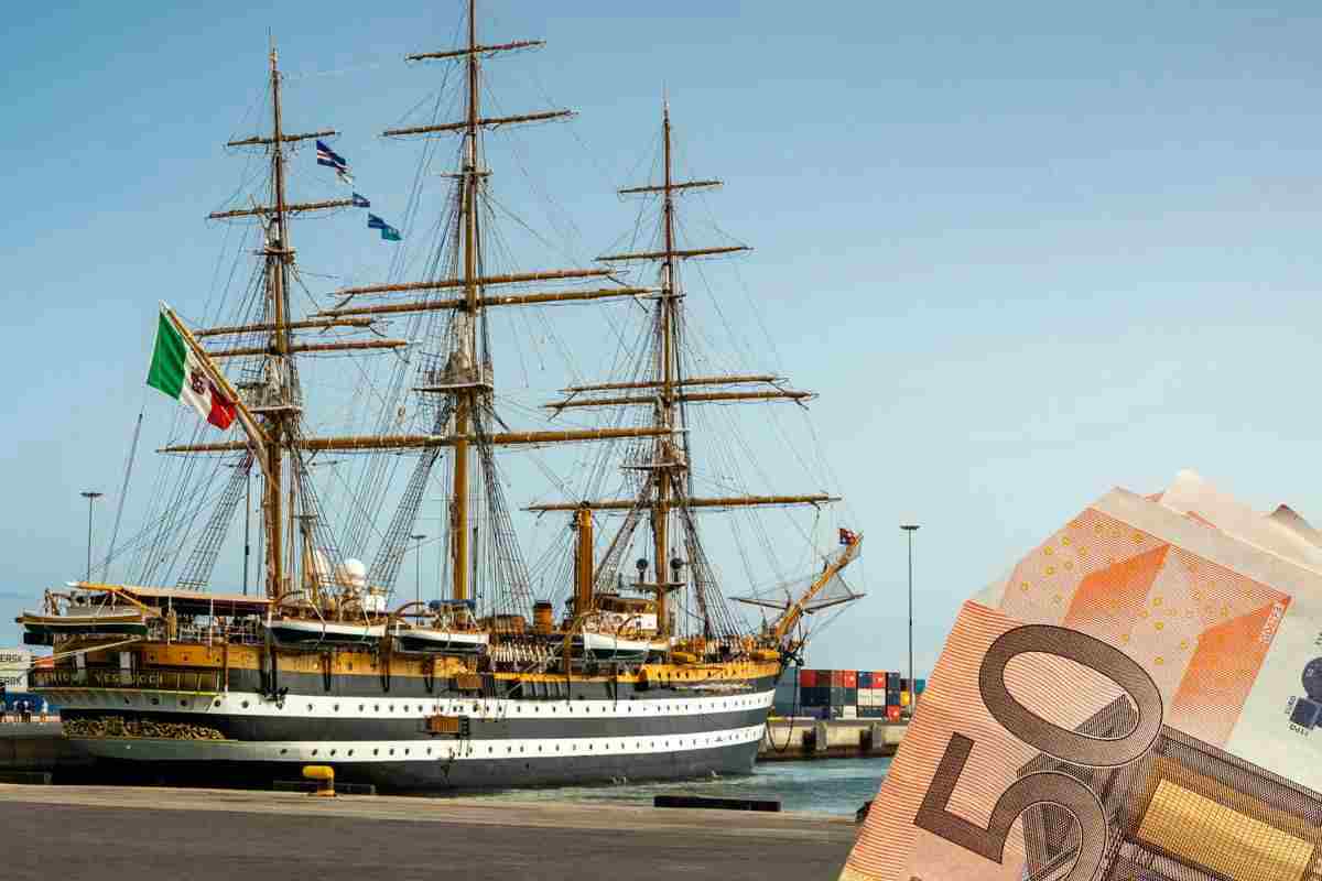 Quanto costa mantenere l'Amerigo Vespucci?