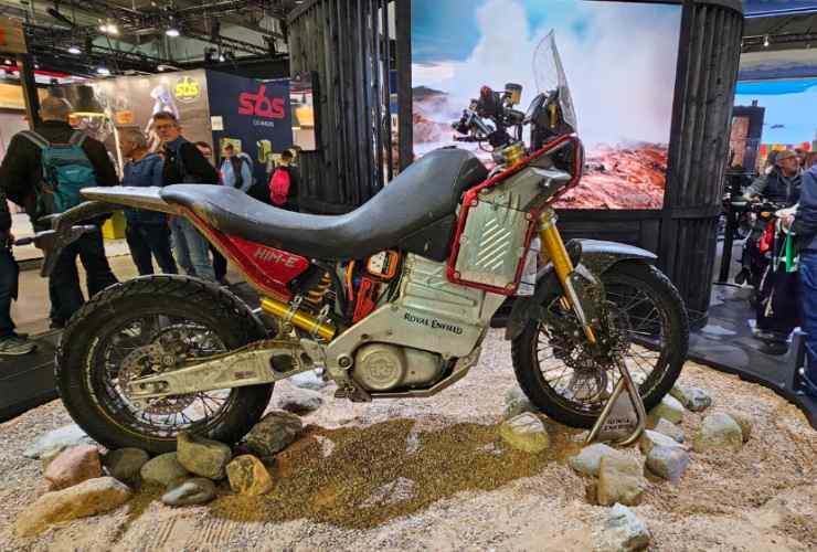 EICMA, la nuova Himalayan full electric