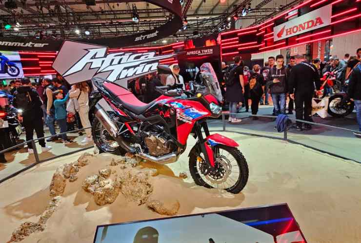 EICMA, la Honda fa sul serio sulle dune