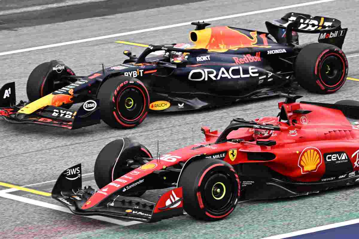 F1 Ferrari e Red Bull c'è la copia