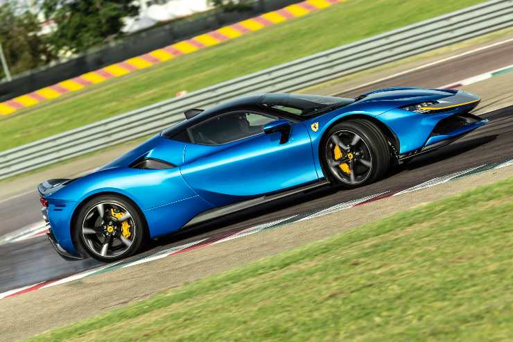 Ferrari ibrida che risultato