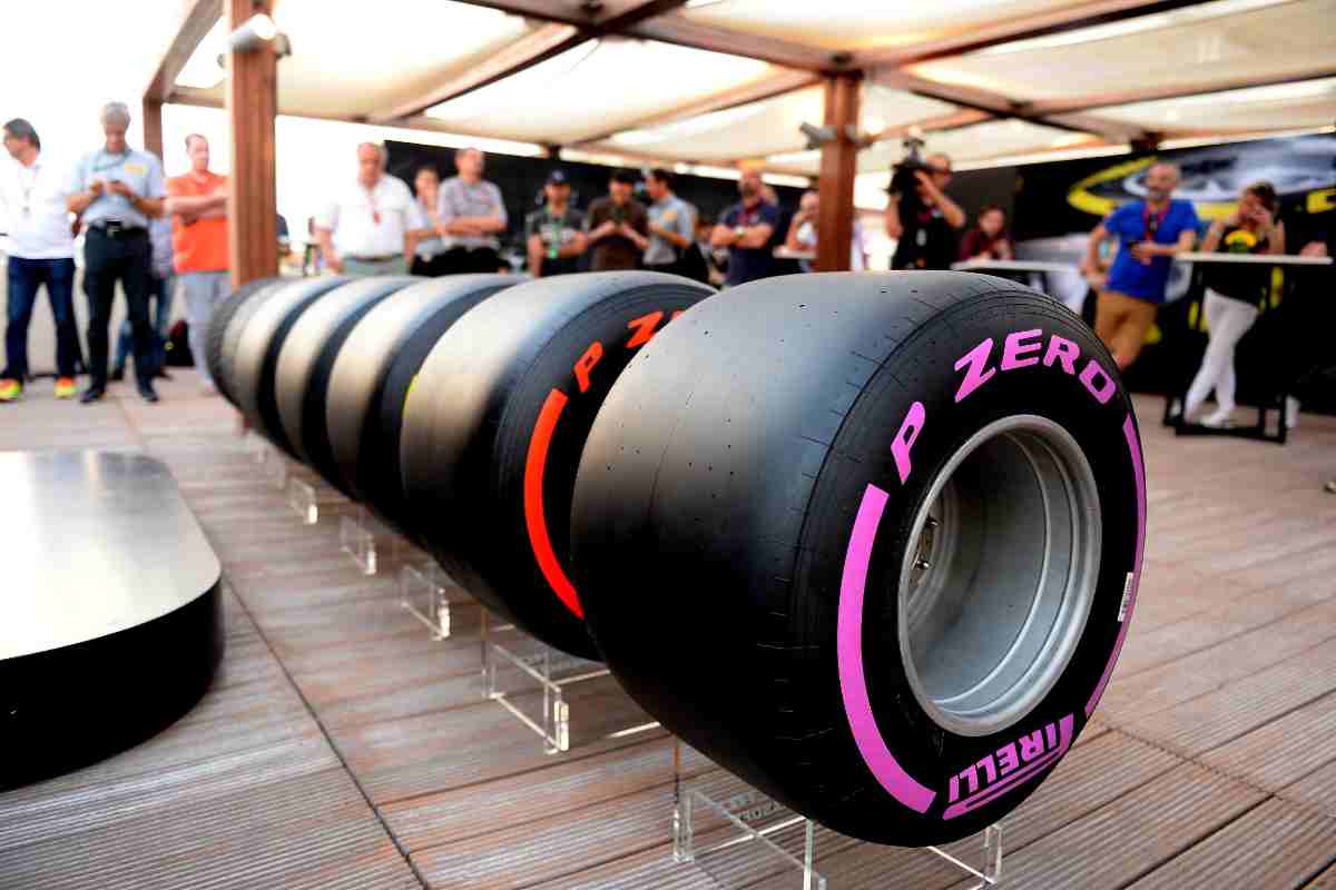 Formula 1 gomme lisce