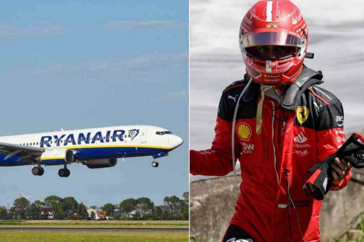 Leclerc Ryanair che presa in giro