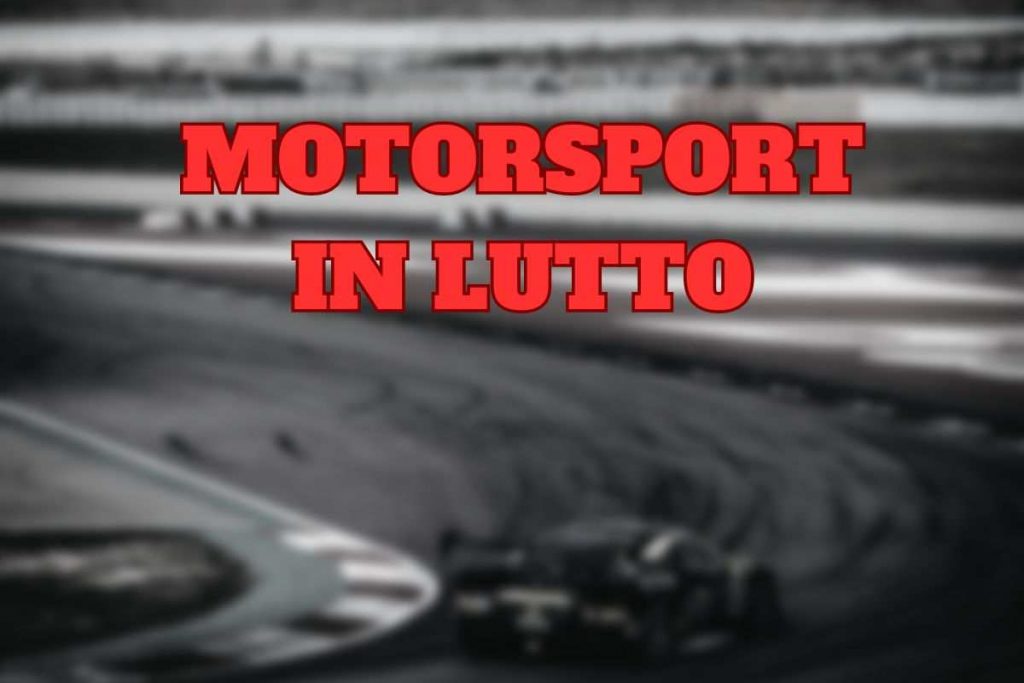 Lutto nel motorsport