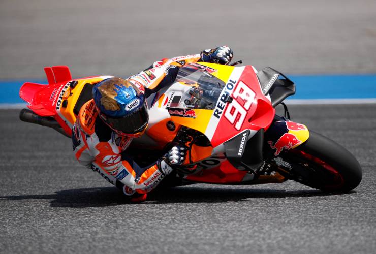 Marc Marquez molto carico