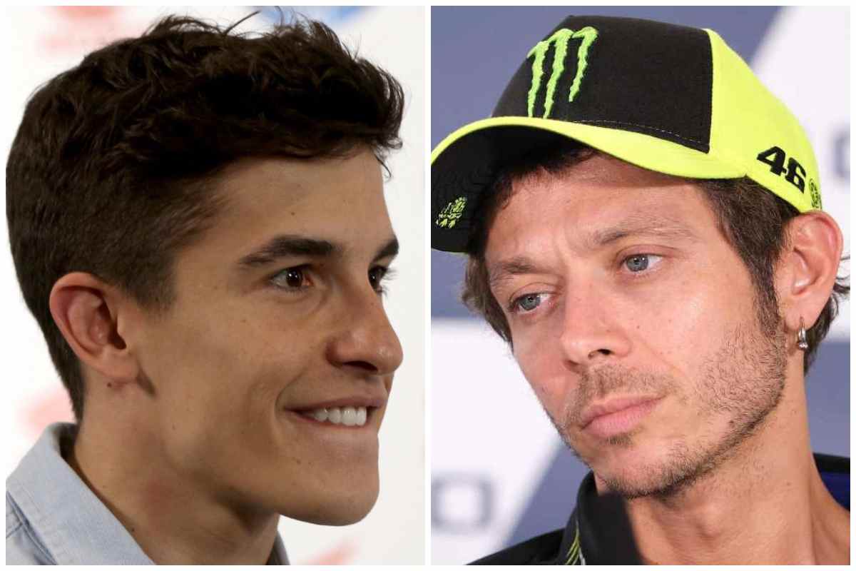 Marc Marquez e Valentino Rossi che parole