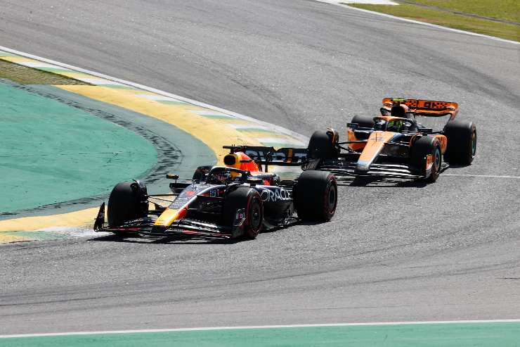 Max Verstappen e Lando Norris grandi rivali