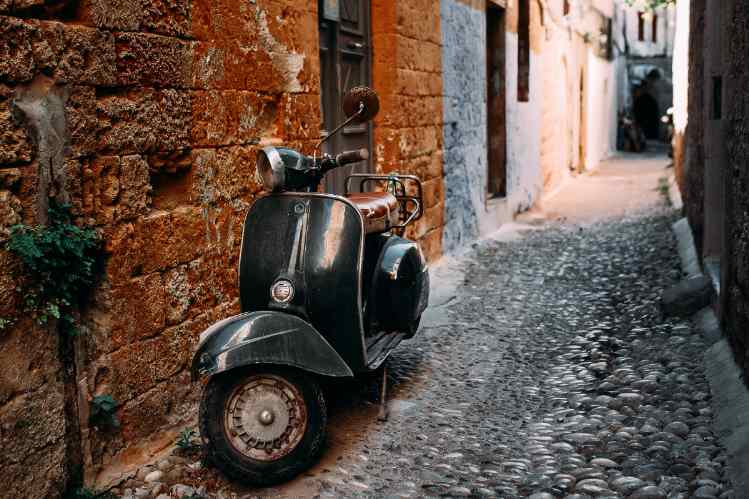 Vespa motorer