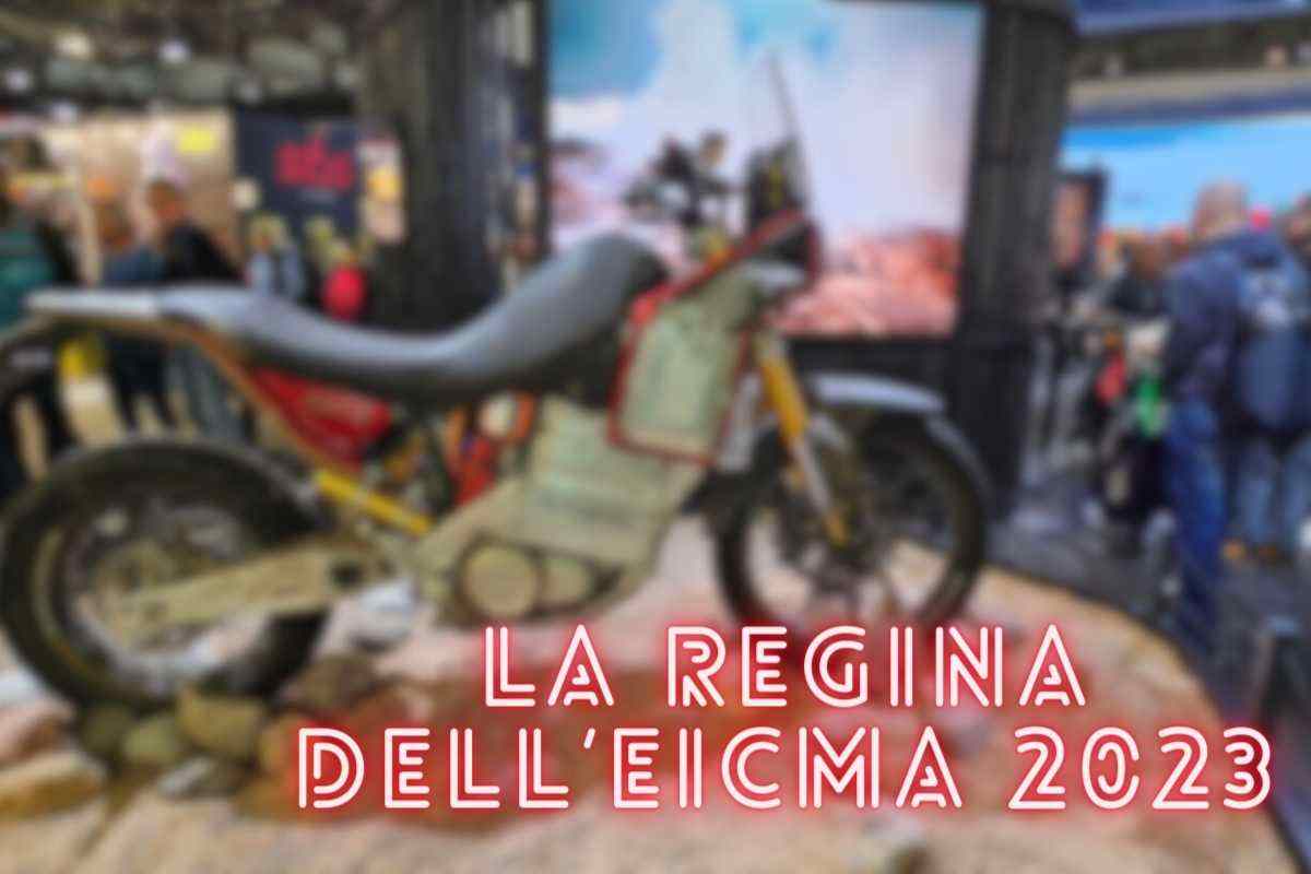 La "regina" del deserto ha stregato l'EICMA