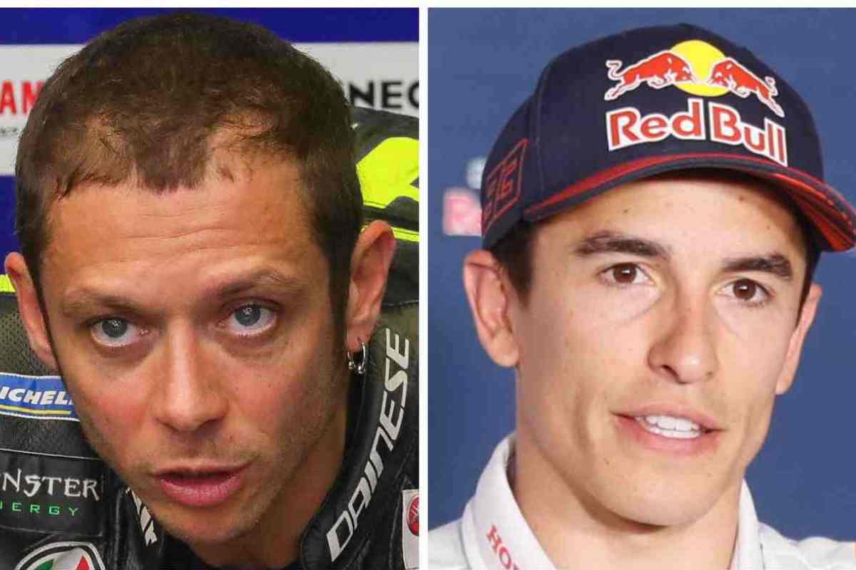 Valentino Rossi e Marc Marquez che rivelazione