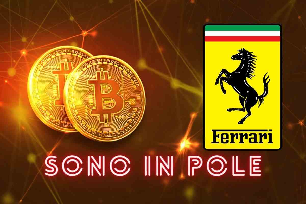 Comprare auto con Bitcoin e criptovalute: Ferrari e BMW partono in pole position