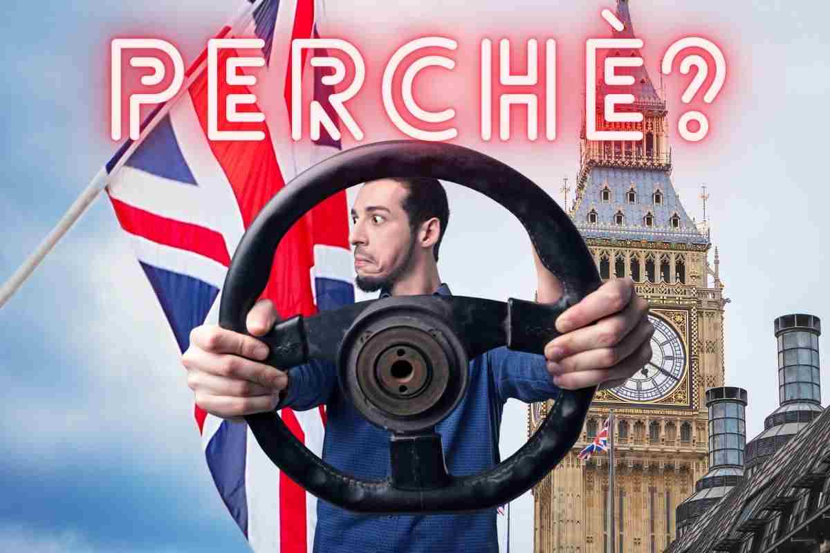 Perché in Inghilterra si guida al contrario? Rivelato l'assurdo motivo