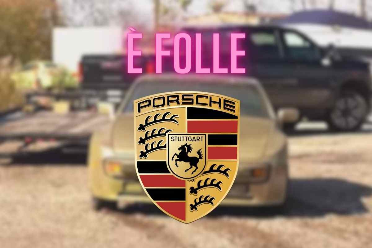 Lava una Porsche dopo 15 anni: il risultato finale è scioccante